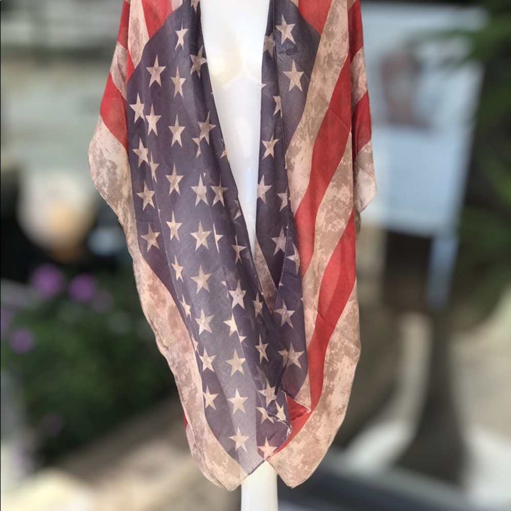 American Patriot Stars & Stripes Sleeveless Cover - Picture 5 of 12